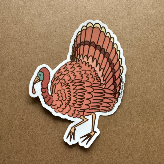 Thanksgiving Turkey - Vinyl Sticker