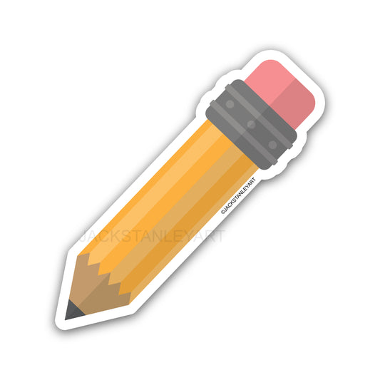 Chonky Pencil - Vinyl Sticker