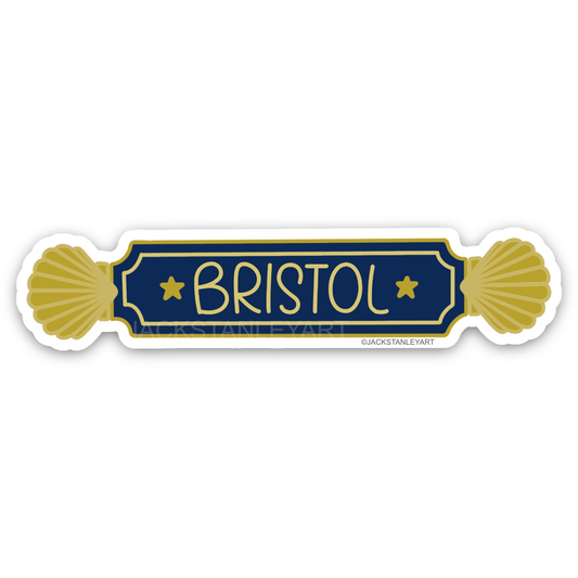 Pick a Place Name - Quarterboard - Vinyl Sticker