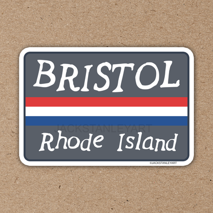 Bristol "Road" Island - Vinyl Sticker