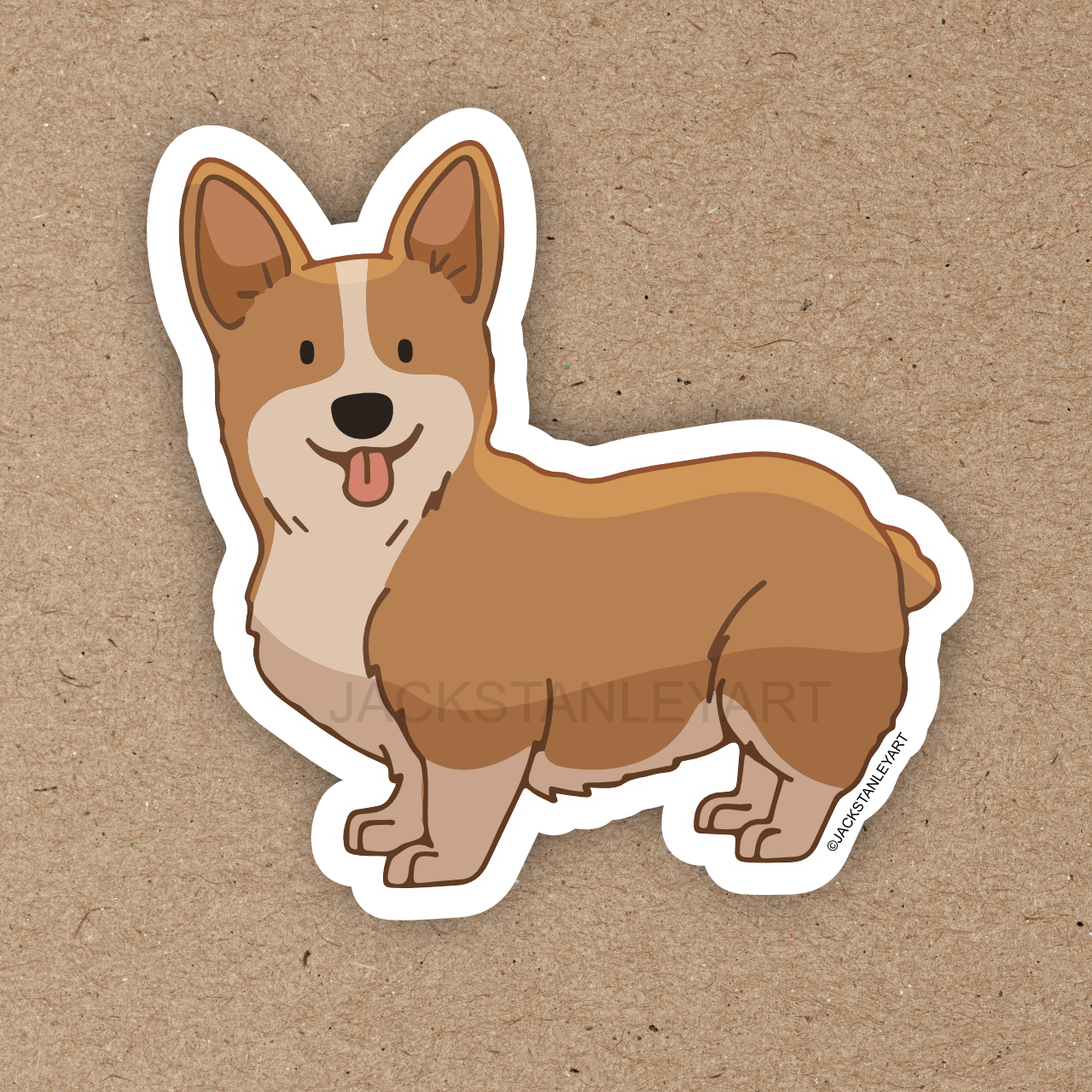 Corgi - Vinyl Sticker