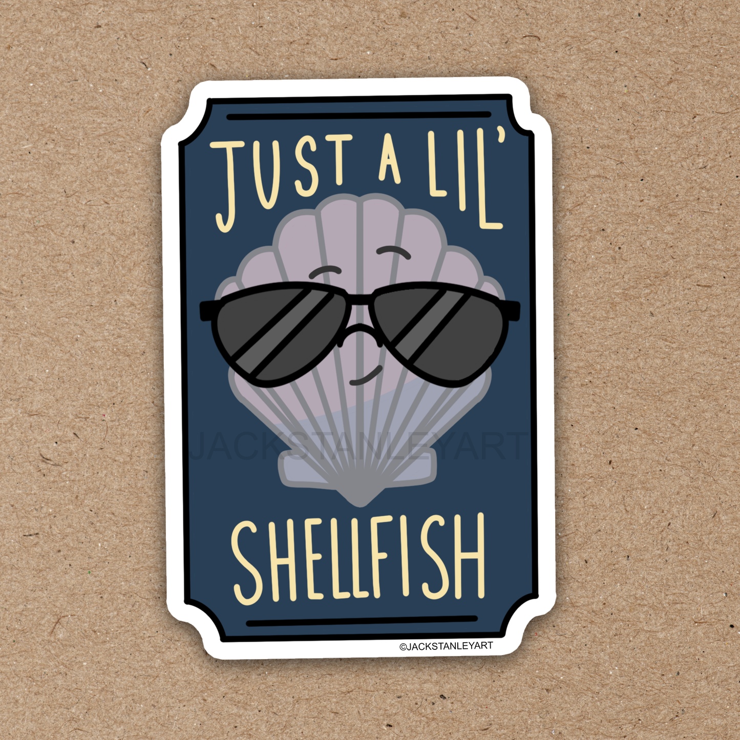 Lil' Shellfish - Vinyl Sticker