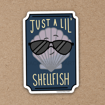 Lil' Shellfish - Vinyl Sticker