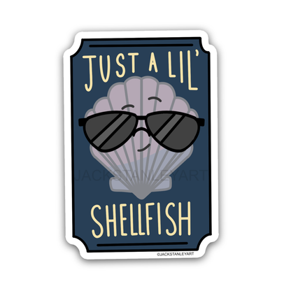 Lil' Shellfish - Vinyl Sticker