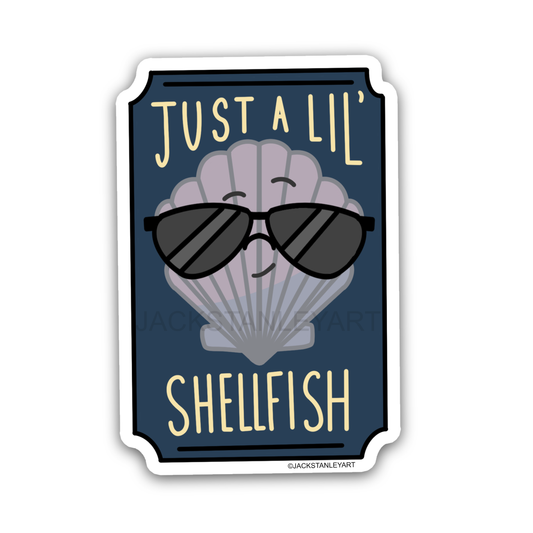 Lil' Shellfish - Vinyl Sticker