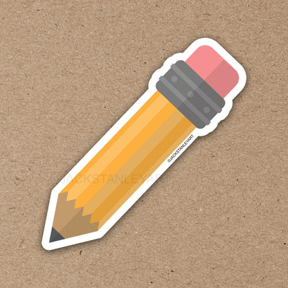 Chonky Pencil - Vinyl Sticker