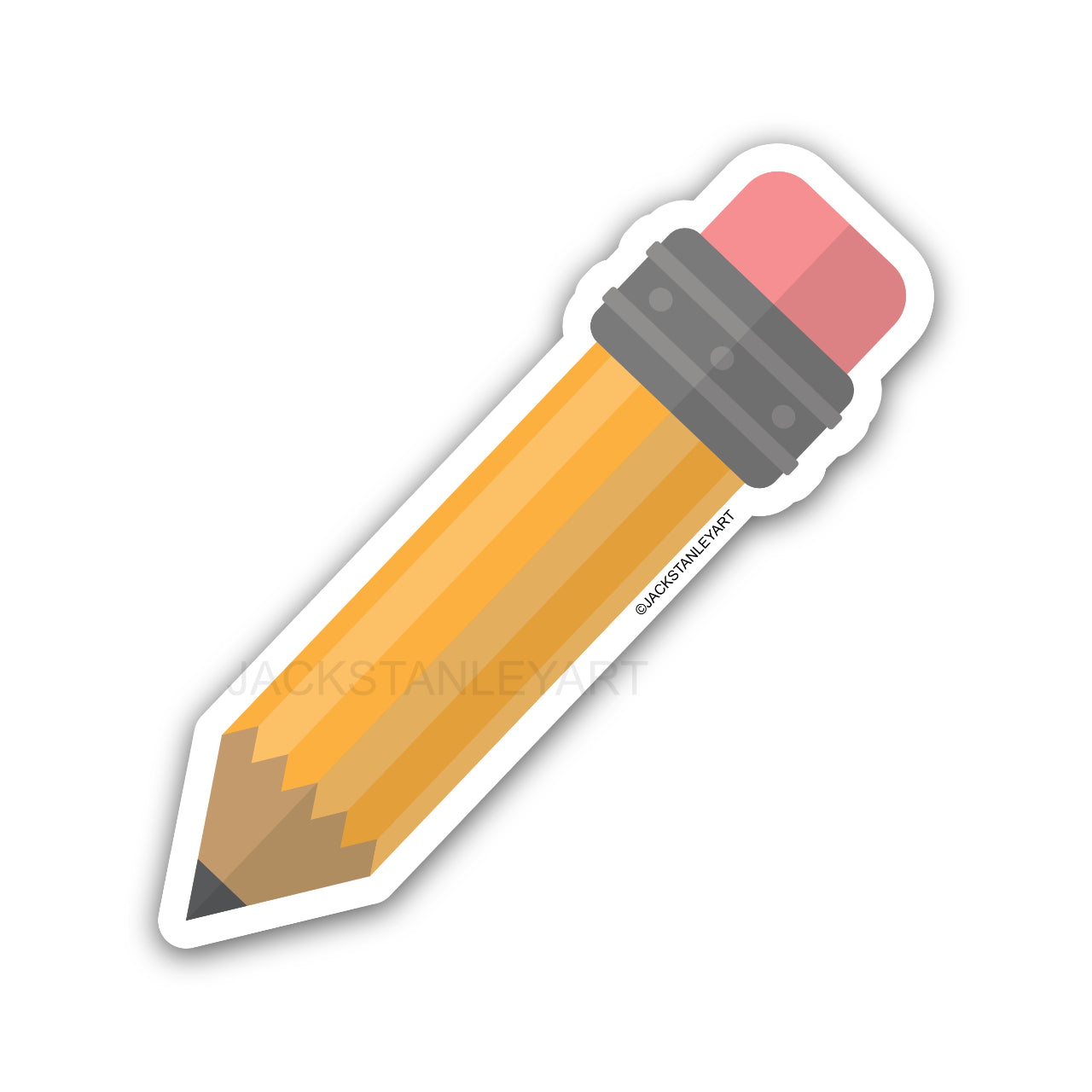 Chonky Pencil - Vinyl Sticker