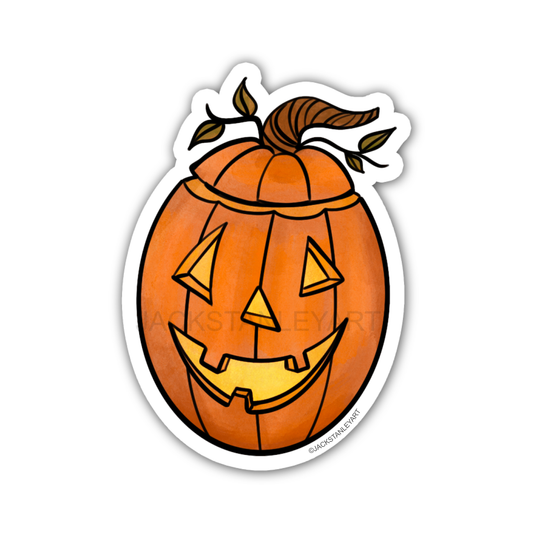 Jack O'Lantern - Vinyl Sticker