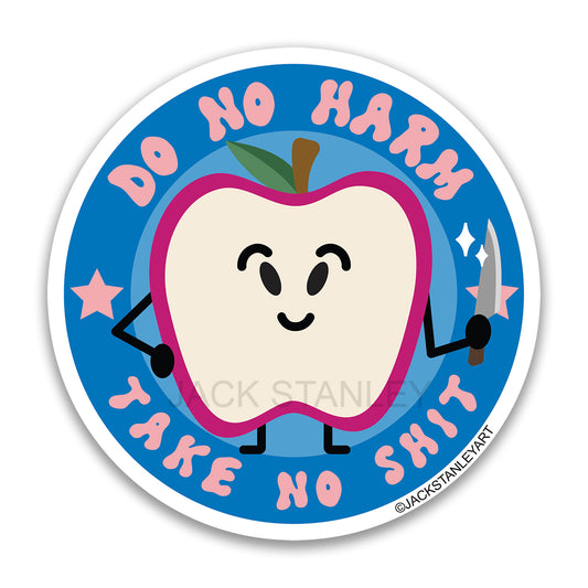 Do No Harm - Vinyl Sticker
