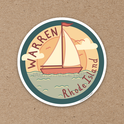 Out Sailing - Vinyl Sticker